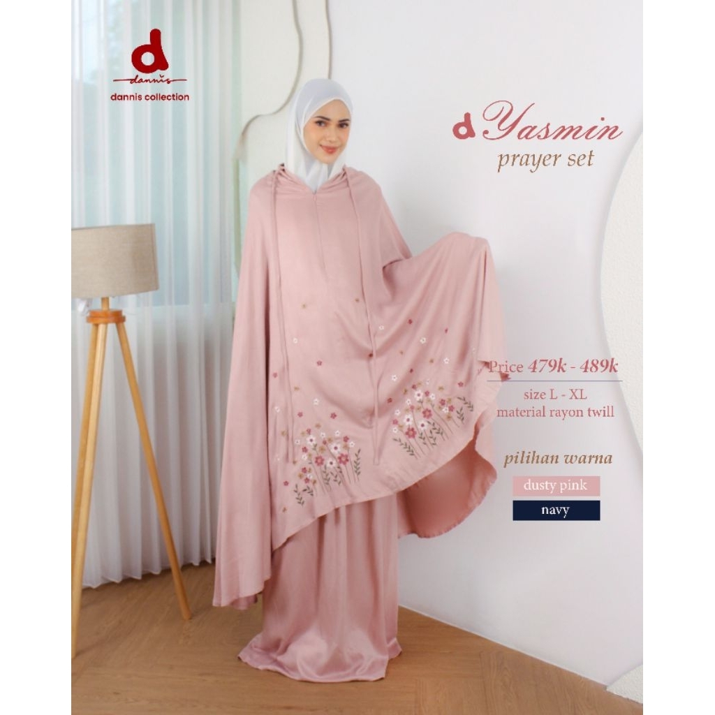 TERBARU PROMO MUKENA DANNIS D'YASMIN / MUKENA DEWASA / MUKENA DANNIS