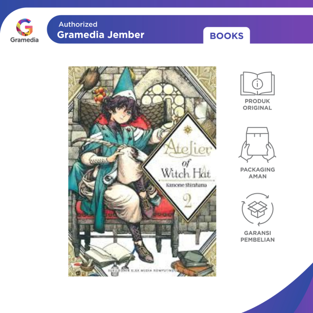 Atelier of witch hat 2 - Gramedia Jember