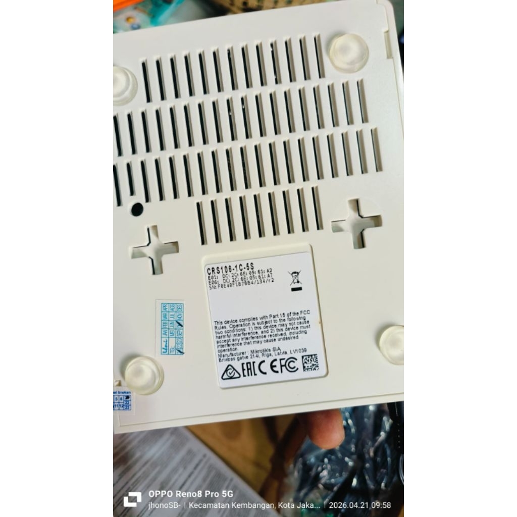 mikrotik CRS106-1C-5S