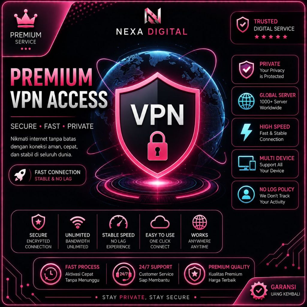 VPN PREMIUM 2 BULAN