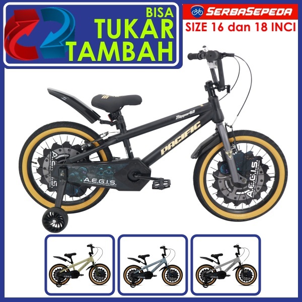 Pacific Ripper 2.5 Sepeda Anak 16 dan 18 Inci