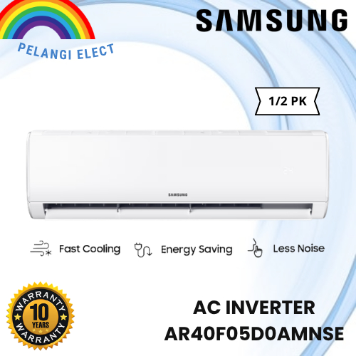 Samsung AC Split Neo Alpha Inverter 0.5PK AR40F Hemat Listrik Fast Cooling Less Noise Garansi Resmi 