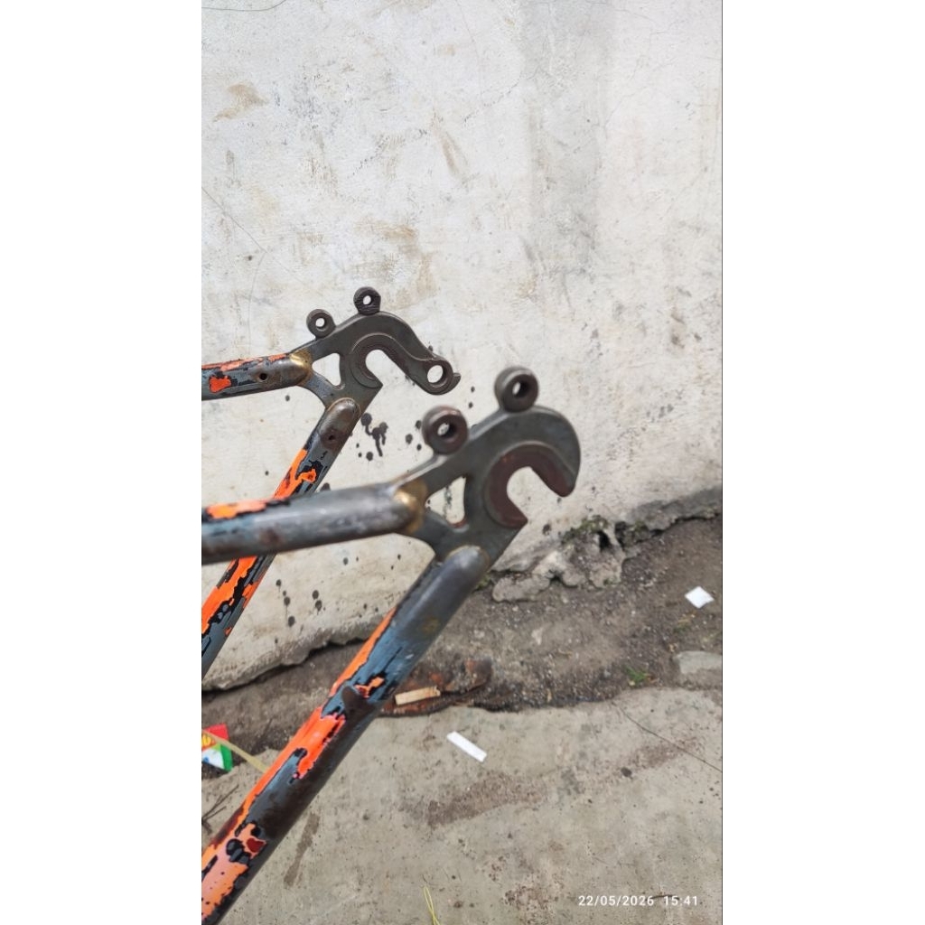 Sepeda frame fork jadul model federal