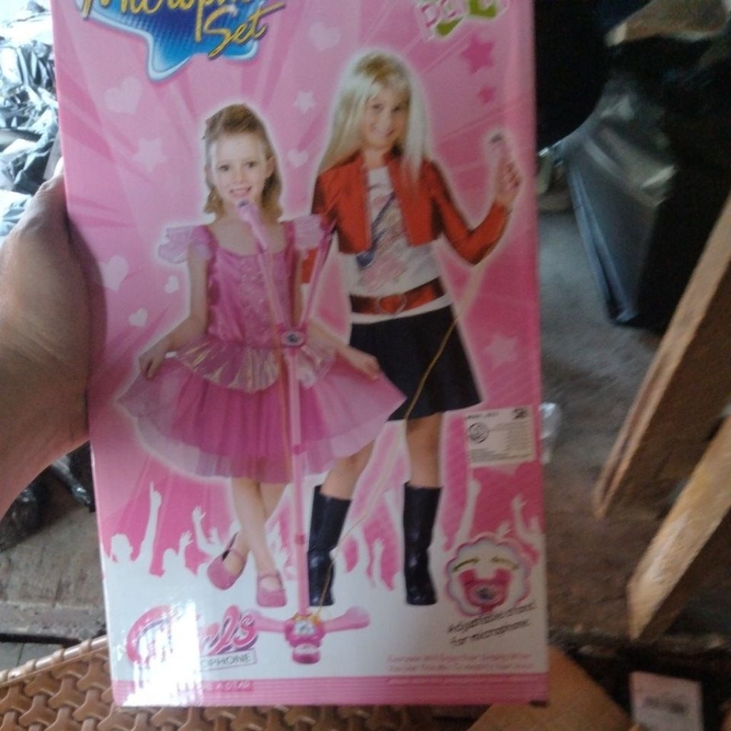 Mainan anak perempuan microphone anak mic anak