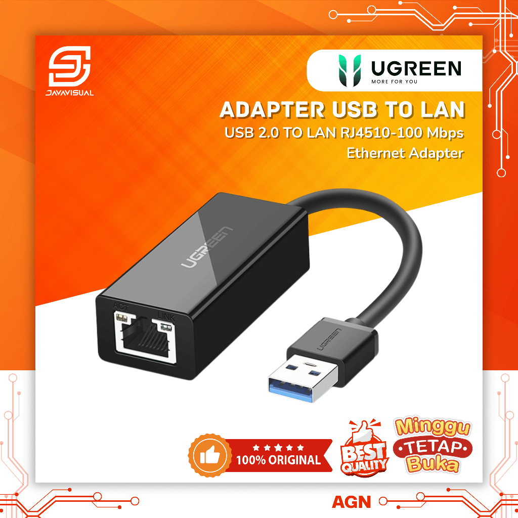 [JaVis] ADAPTER USB 2.0 TO LAN UGREEN