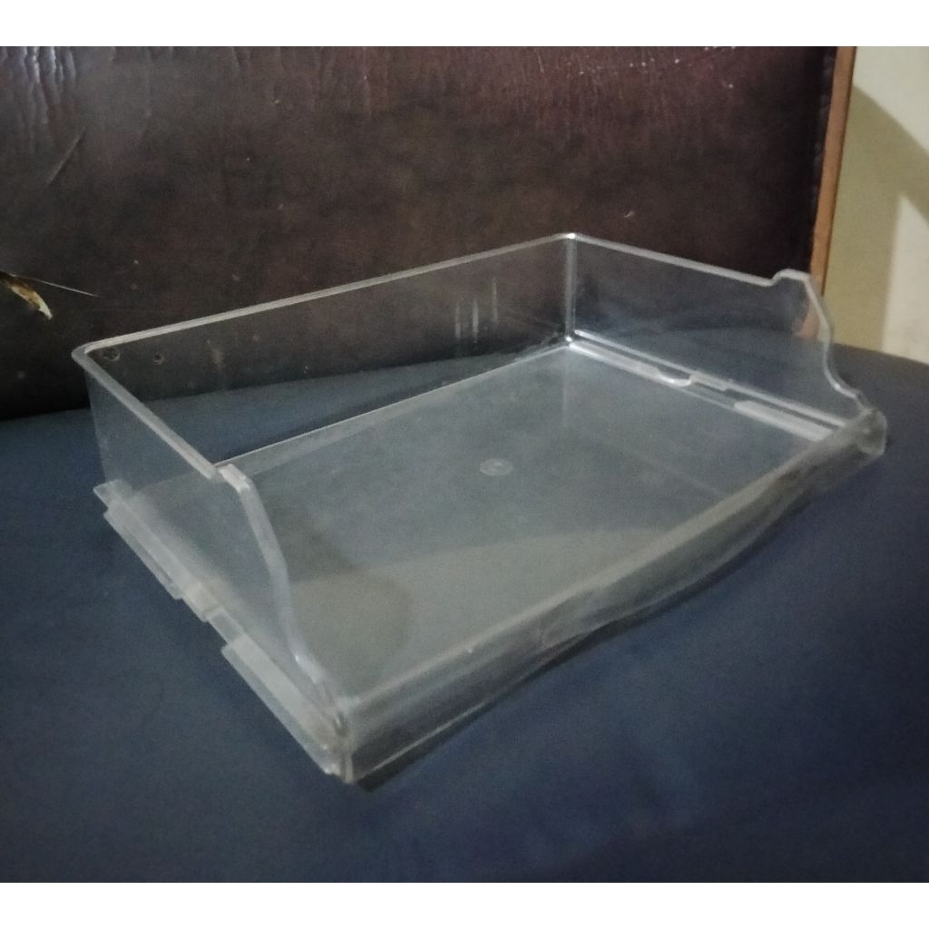 Laci Chiller + Tutup Cover Kulkas Polytron 1 Pintu Original Copotan Spare Part Transparan