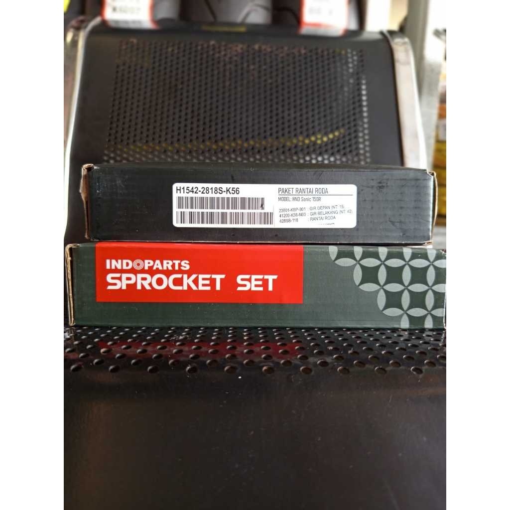 GEAR SET SONIC 150 / GTR 150 ORIGINAL INDOPARTS - K56
