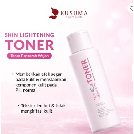 Bio Kusuma Toner Merah/Putih(Astringent) 100 ml Original KUSUMA BEAUTY KLINIK