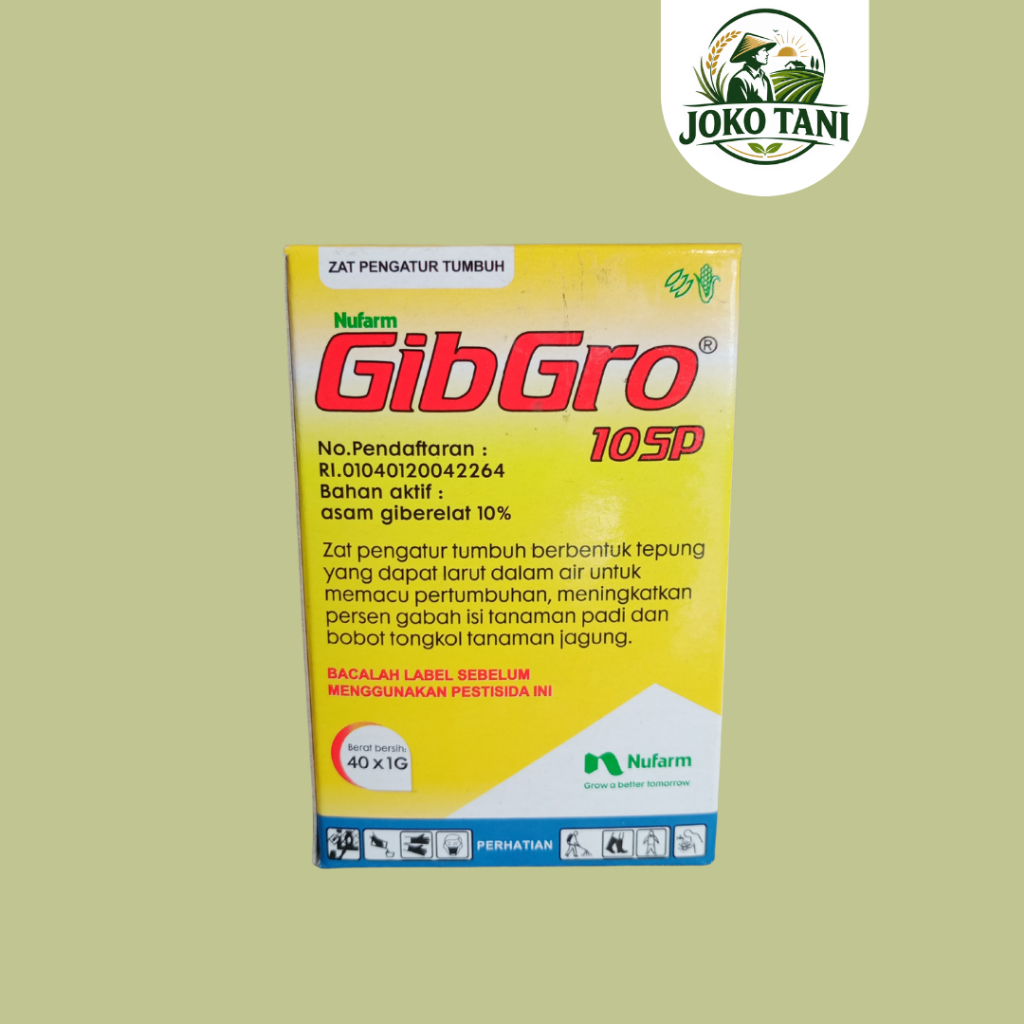 ZPT Gibgro 10 SP Cocok Untuk Padi