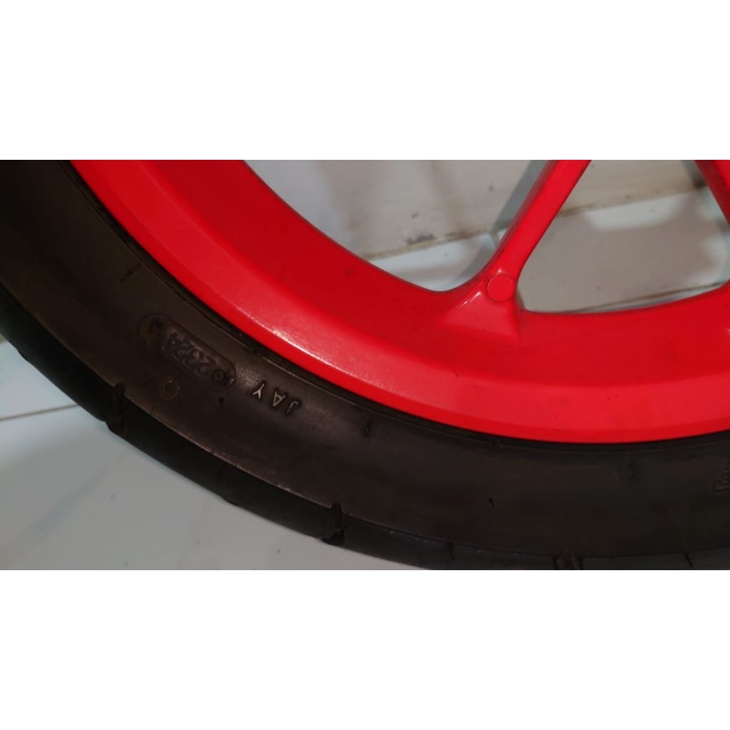 velg depan set ban aerox new cybercity