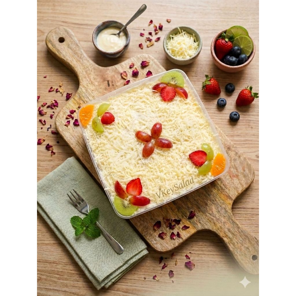 Salad Buah Segar Ukuran 2000ml