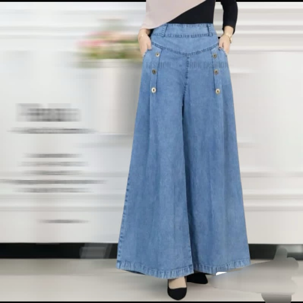 KULOT JEANS PAULA JUMBO/CELAN JEANS JUMBO PAULA PALAZZO/KULOT JUMBO PEREMPUAN