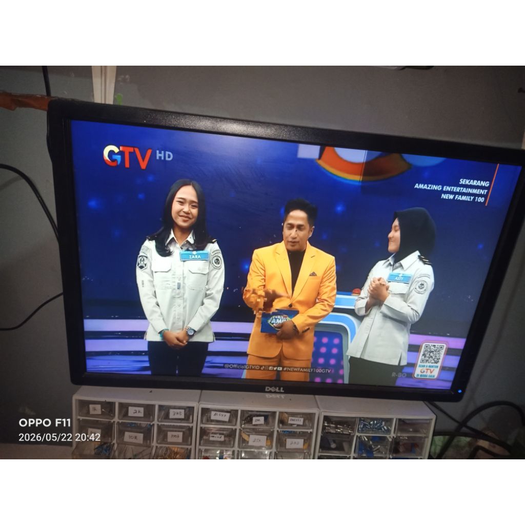 monitor dell u2412m tanpa kaki normal