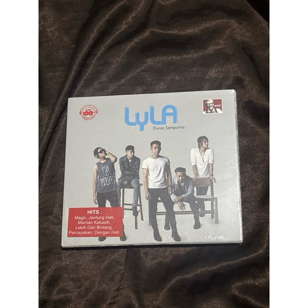 [BA] CD ALBUM LYLA DUNIA SEMPURNA ORIGINAL (SEALED)