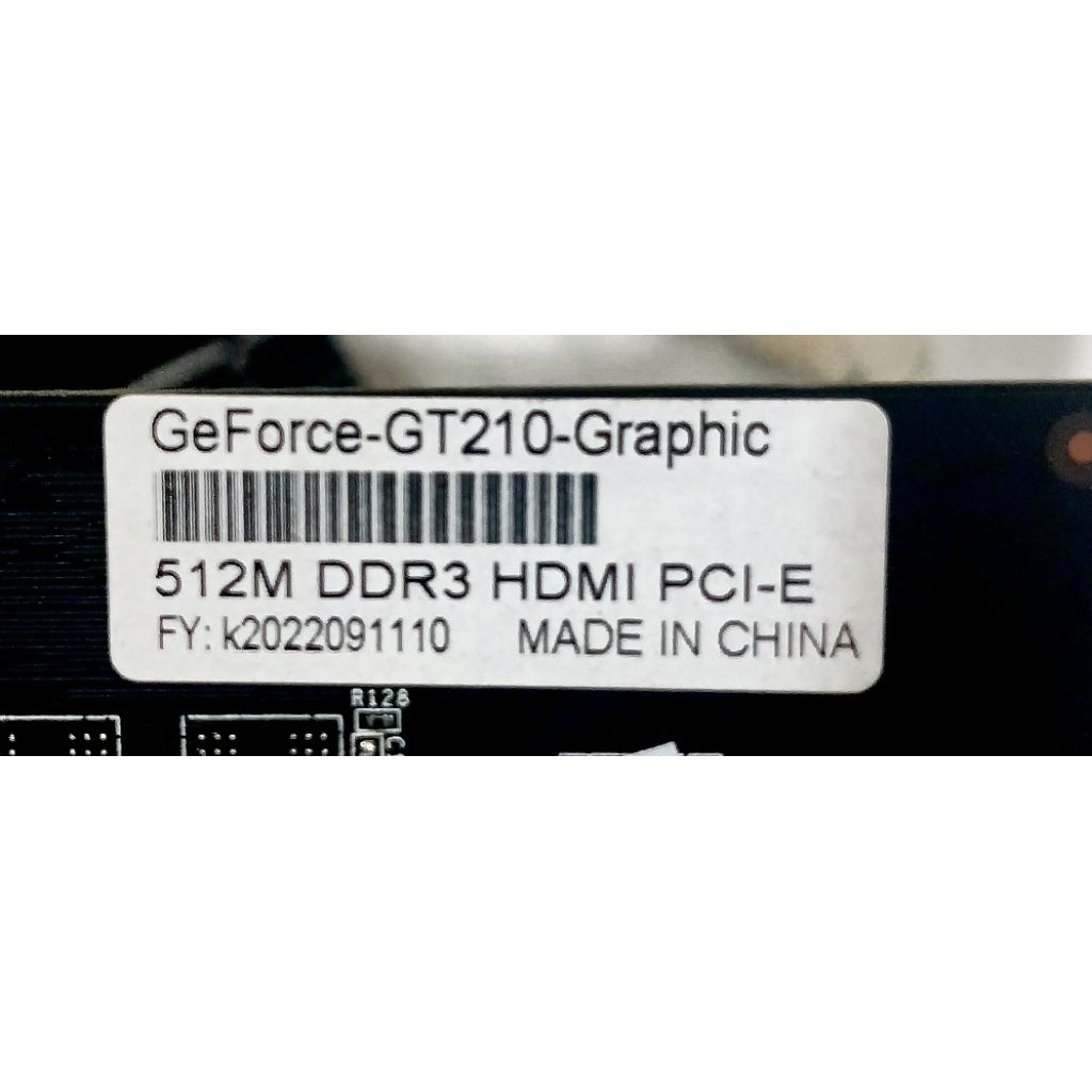 VGA card invidea DDR3 512Mhz