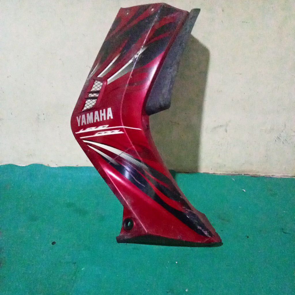 Sayap Bawah Motor Yamaha Jupiter MX Lama - Warna Merah Maroon, Desain Ori, Cat Mengkilap