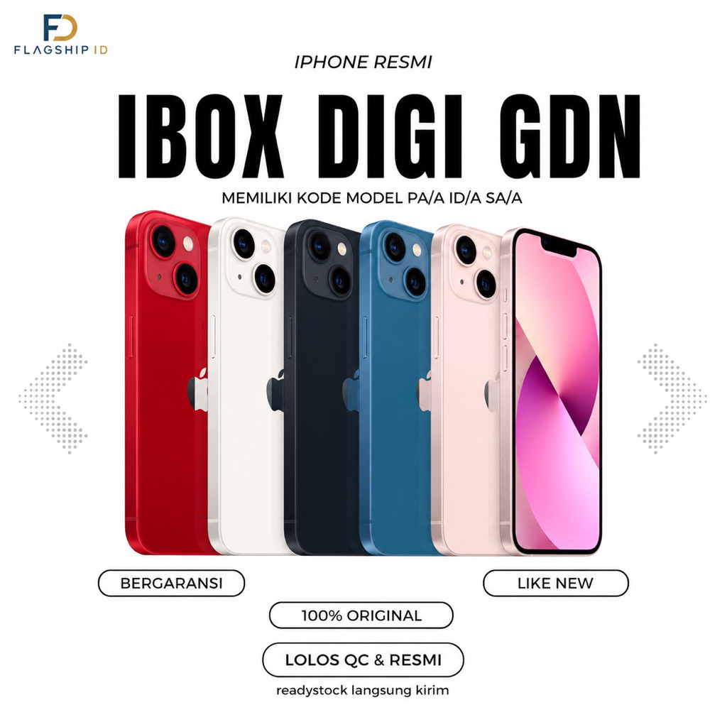 FLAGSHIP ID Ip 13 128 gb 256 gb IBOX