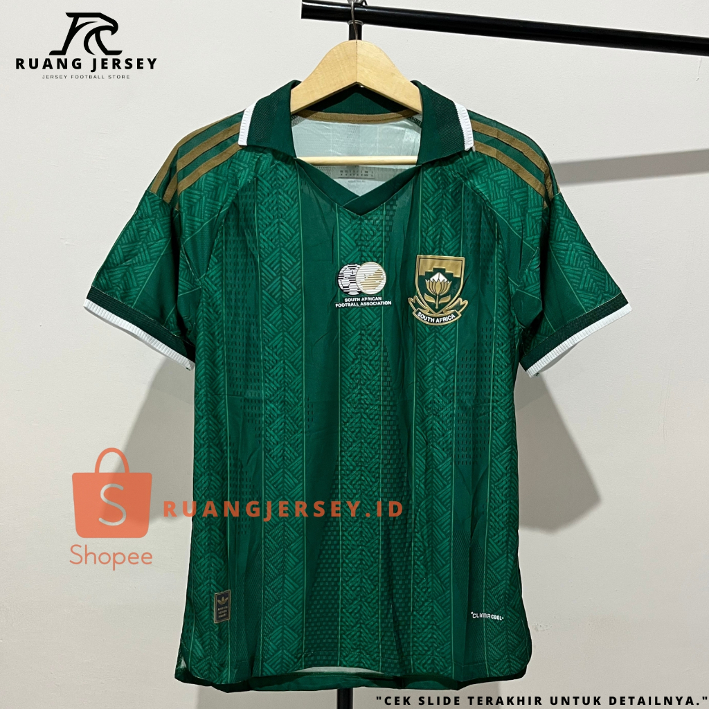 [ Players Version ] Jersey Sepak Bola Afrika Selatan Home Piala Dunia 2026 Pria Dewasa High Quality
