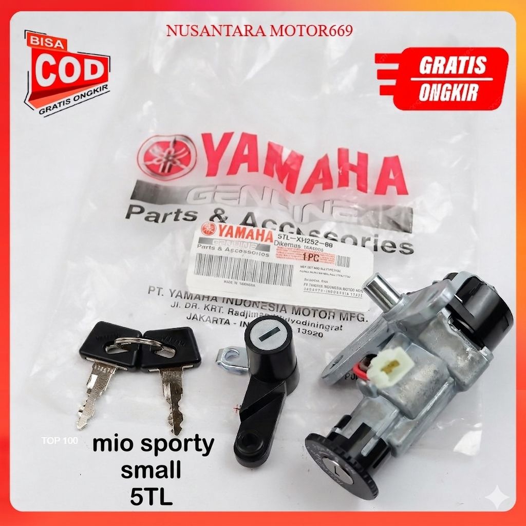 kunci kontak 5TLyYamaha Mio Sporty & Mio Smile motor