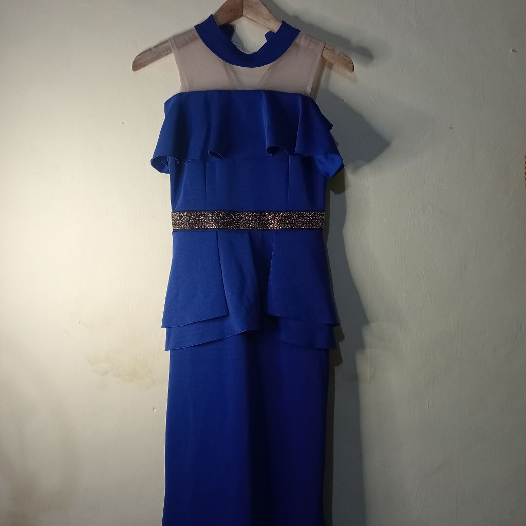 [PRELOVED] DRESS BIRU
