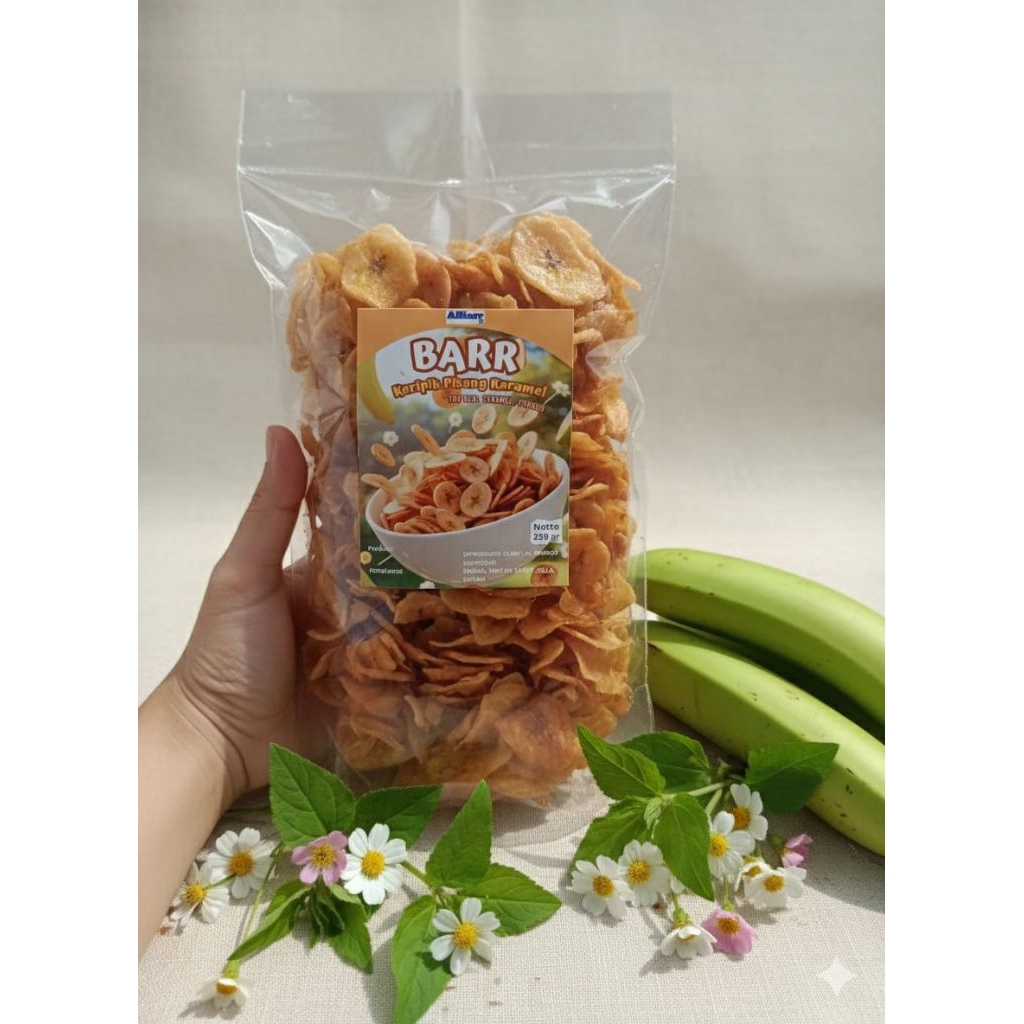 BARR Keripik Pisang Karamel 250 gr