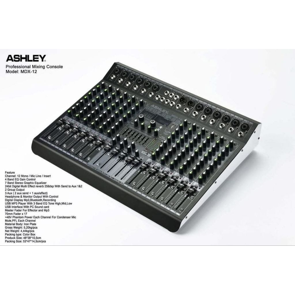 mixer Ashley mdx 12 mixer Ashley