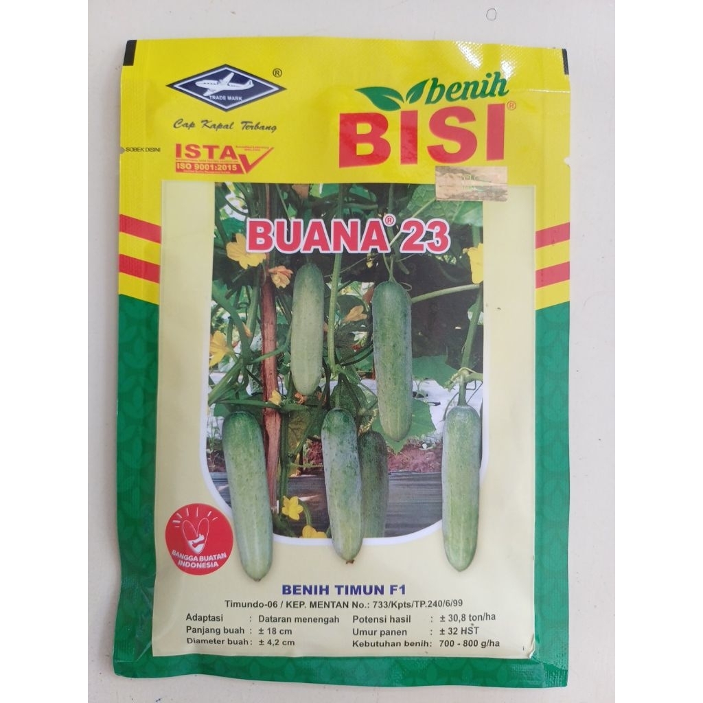 Buana 23 Benih Timun F1