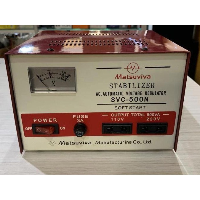 Stavolt / Regulator / Stabilizer Matsuviva SVC-500N (500 Watt)