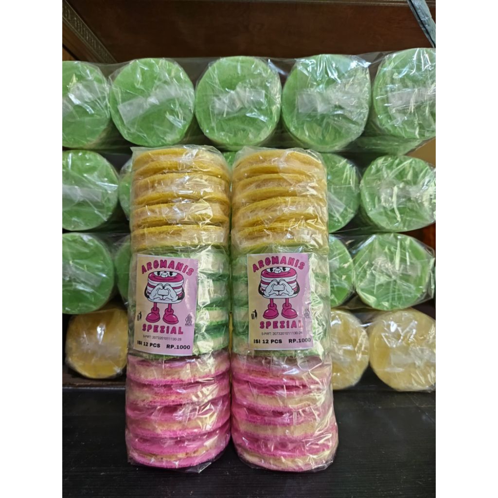 AROMANIS RAMBUT NENEK | Alas opak manis  isi 10pcs