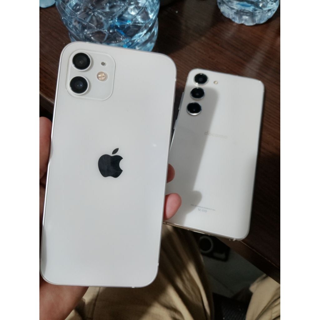 iphone 12 64gb lcd ori semua full ori kecuali baterai baru ganti deji ex inter simlcok