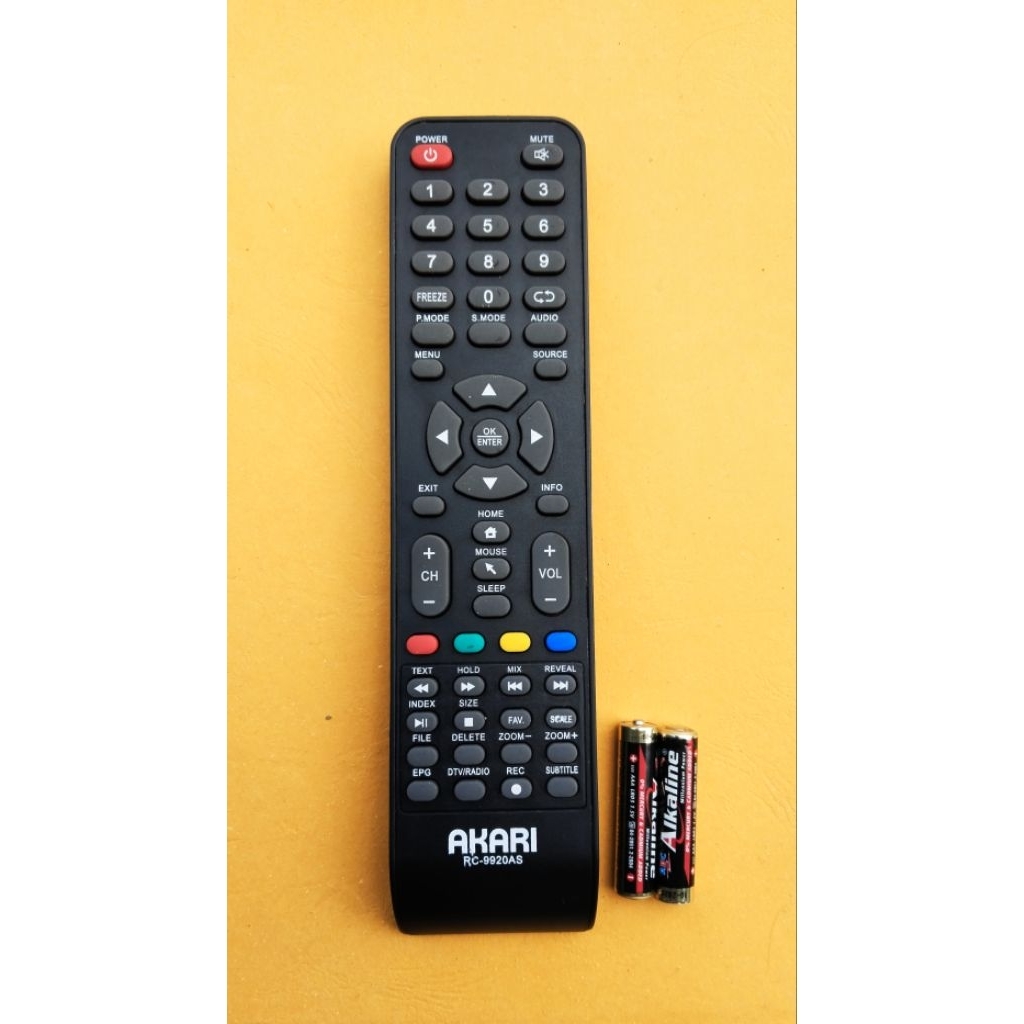 REMOT TV AKARI SMART LCD LED  RC-9920AS /AT- 5432S / AT-5442S