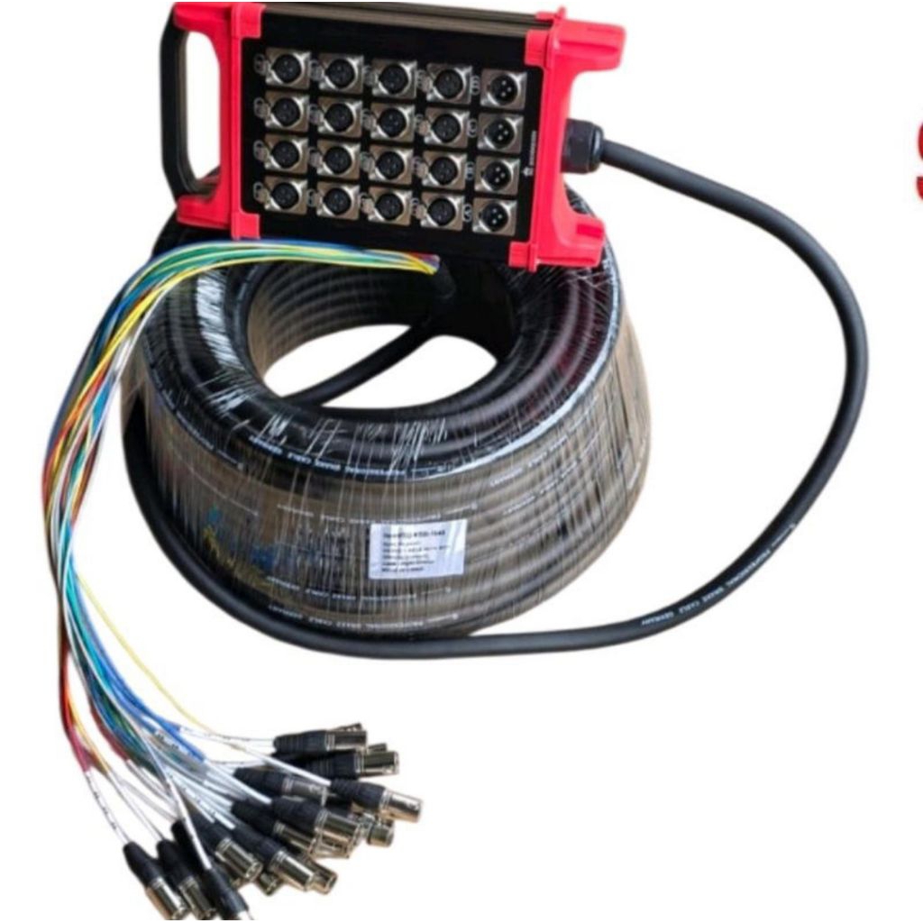 Kabel Snake Cable Snake Soundqueen SQ KSB1643 KSB 1643 Kabel Speaker 16 Channel 16 In 4 Out 30M 30 M