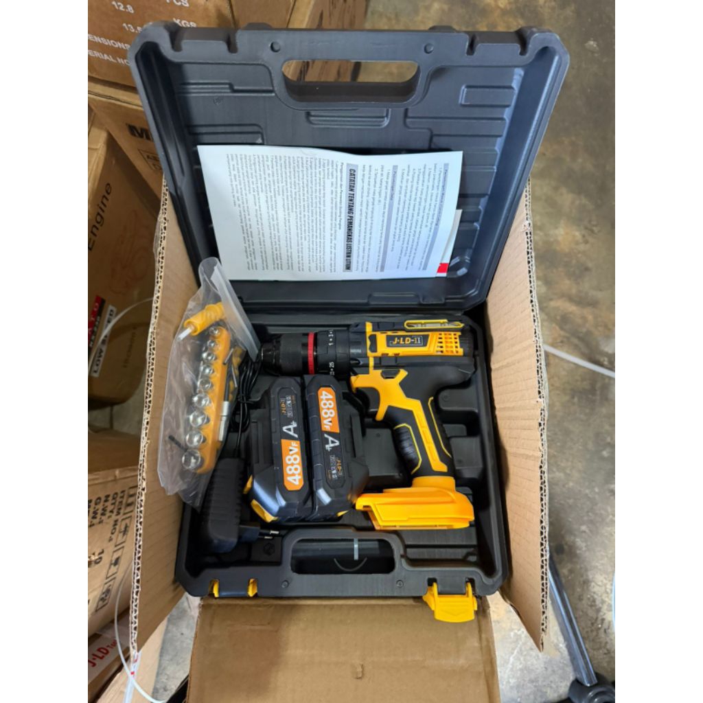 BOR CAS JLD 48VOLT KEPALA BESI 13MM