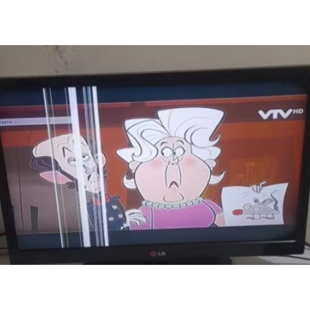 tv lg 22ln4000 minus layar
