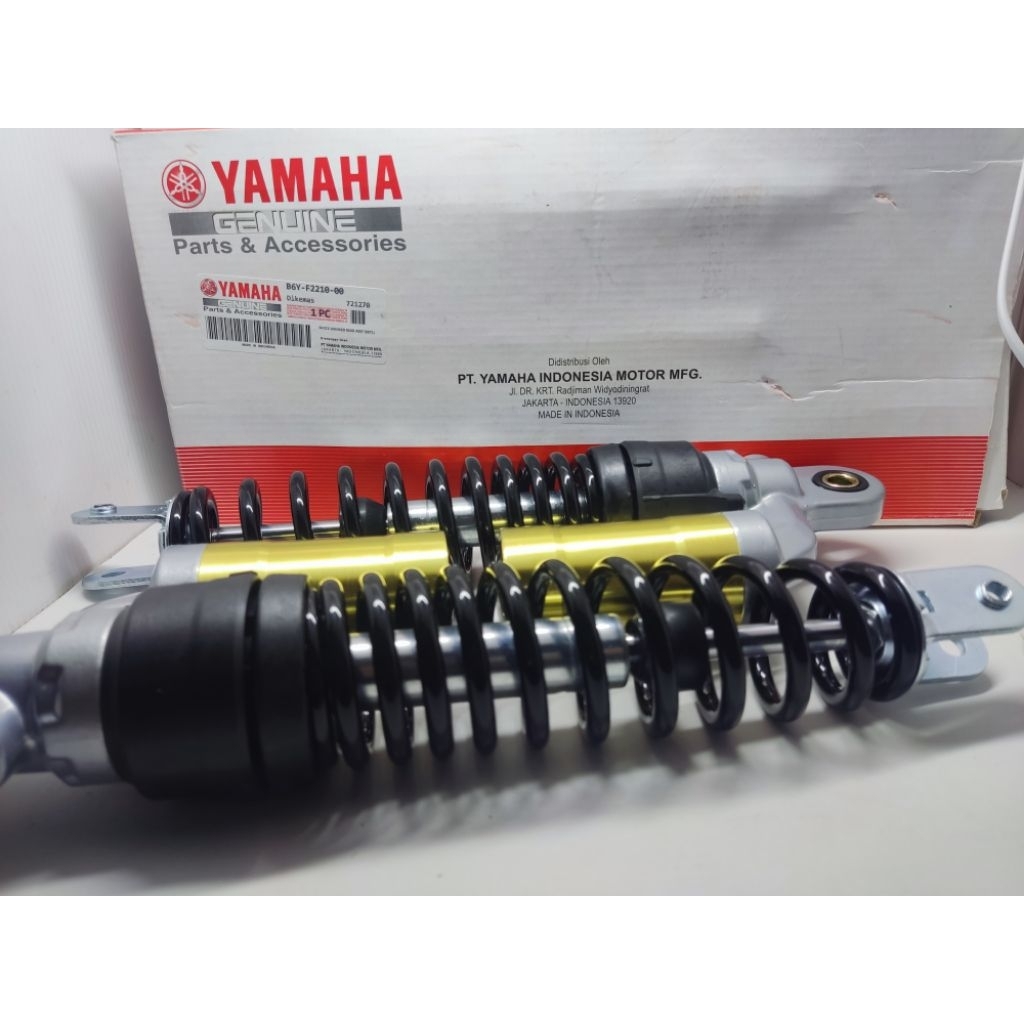 Shockbreaker Belakang Tabung Yamaha All New NMax 155 Connected ABS Original YGP B6Y-F2210-00 (Sepasa