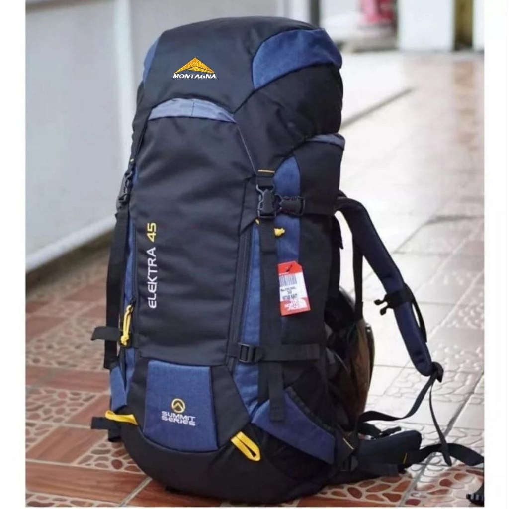 Free Raincover Bag # Tas Carrier 45 Liter # Tas Ransel Gunung