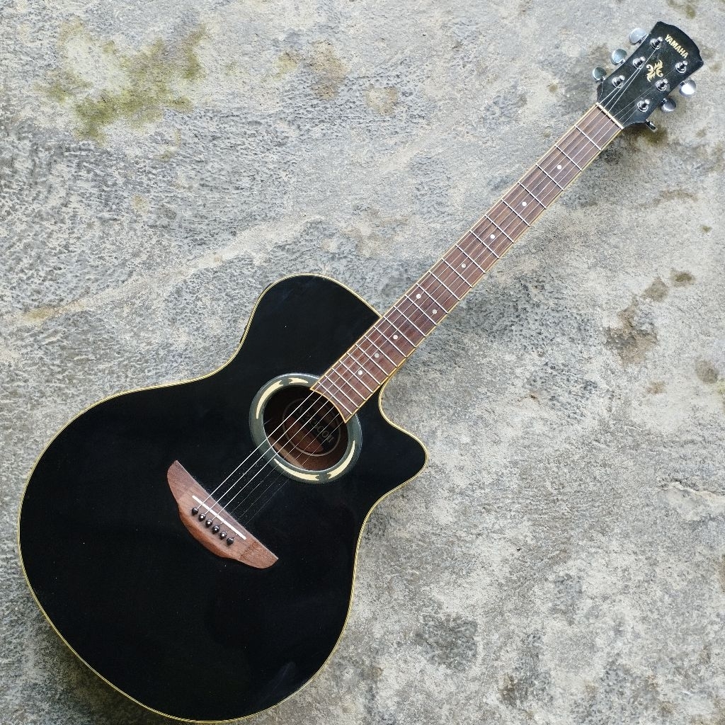 GITAR AKUSTIK YAMAHA APX500 ORIGINAL SECOND MURAH