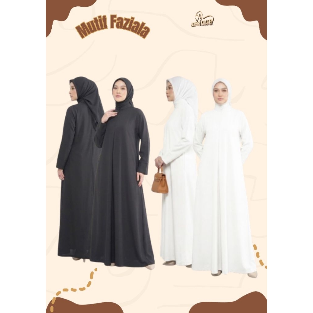Gamis Mutif Faziala/ Mutif Faziala/ Mutif Terbaru 2026/ Gamis Remaja/ Gamis Dewasa