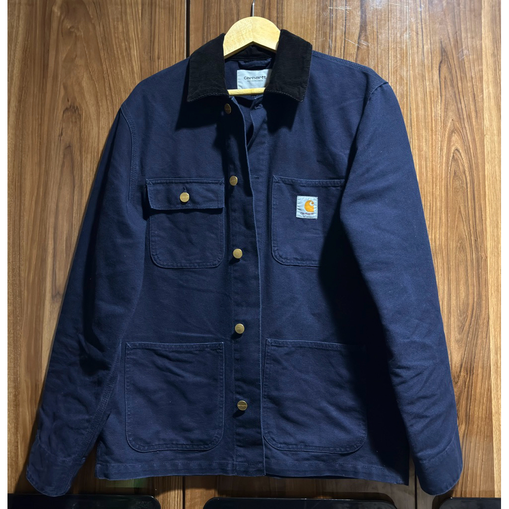 Preloved - Carhartt Michigan Coat Navy Summer Size M