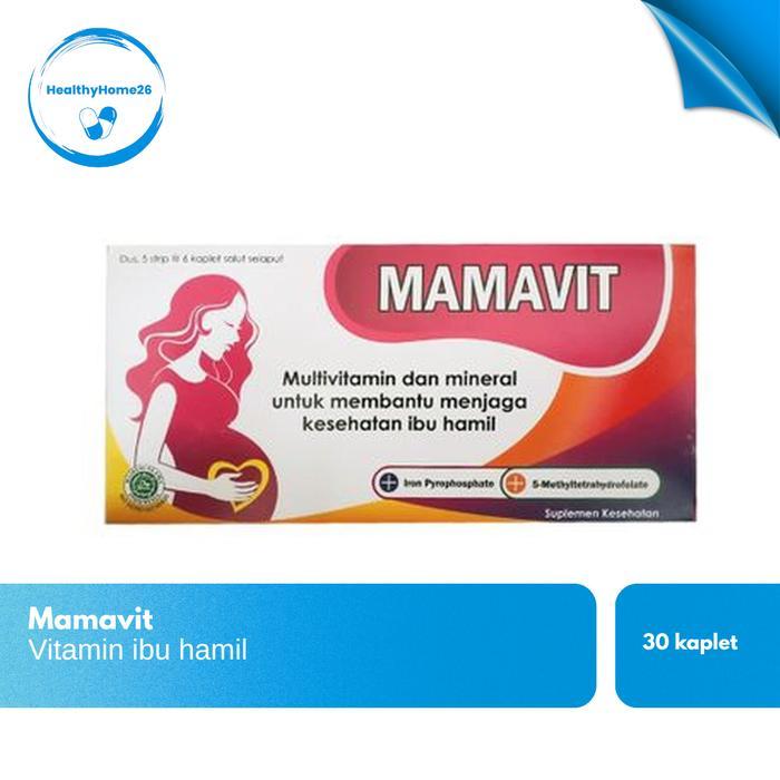 Mamavit Box isi 30 kaplet - Vitamin ibu hamil