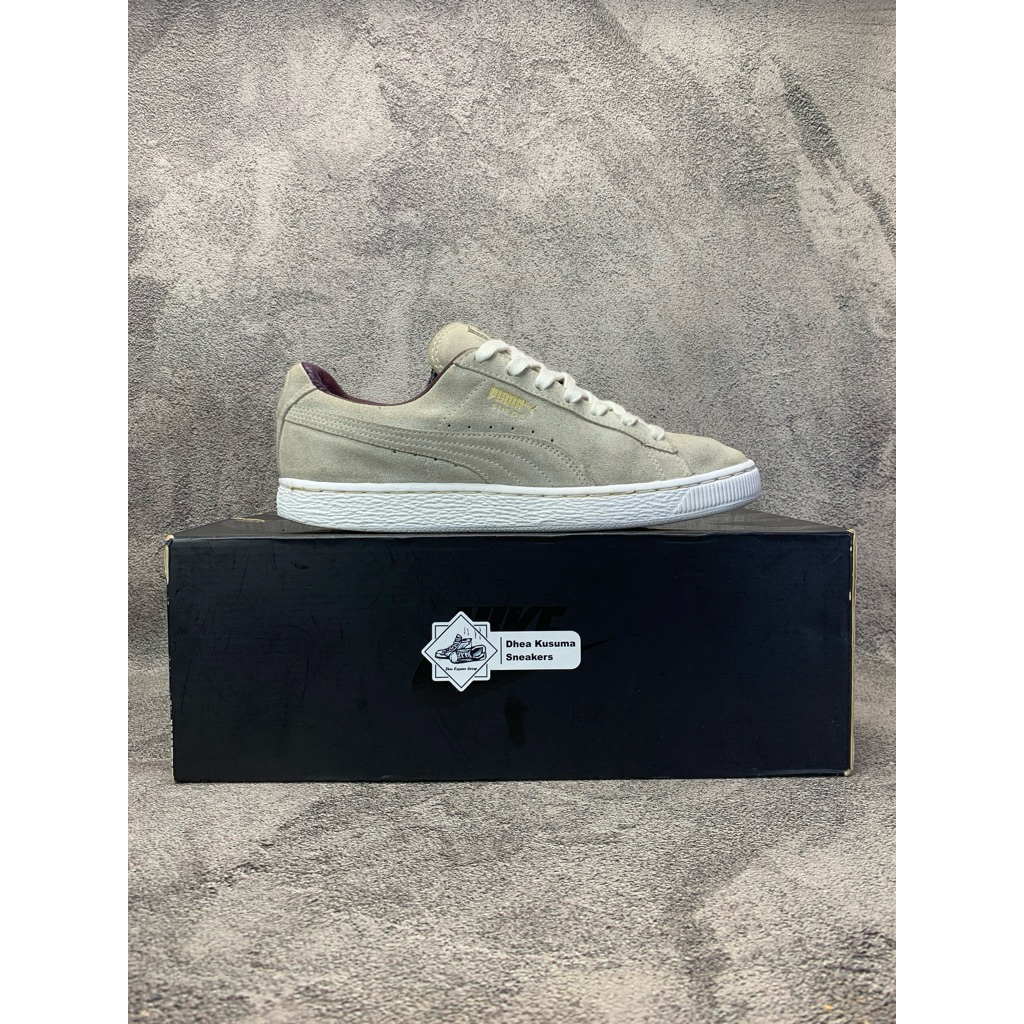 Sepatu Second Casual  Puma Suede Classic 21 'Grey Violet'  Size 39 insole 25 cm  Original Guarantee 