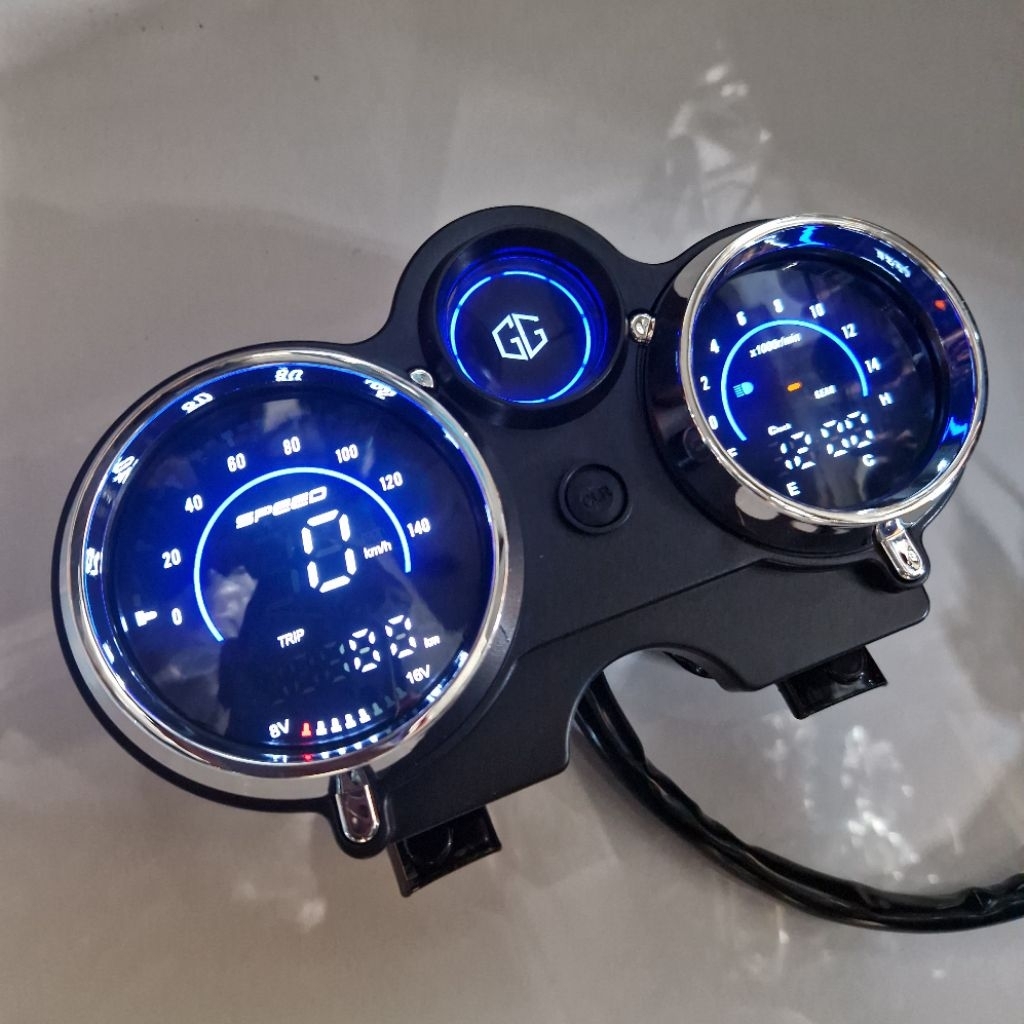 Speedometer Spido Digital Kawasaki Ninja RR/Ninja SS Ninja Mos Speedometer MST ZORO IMPORT