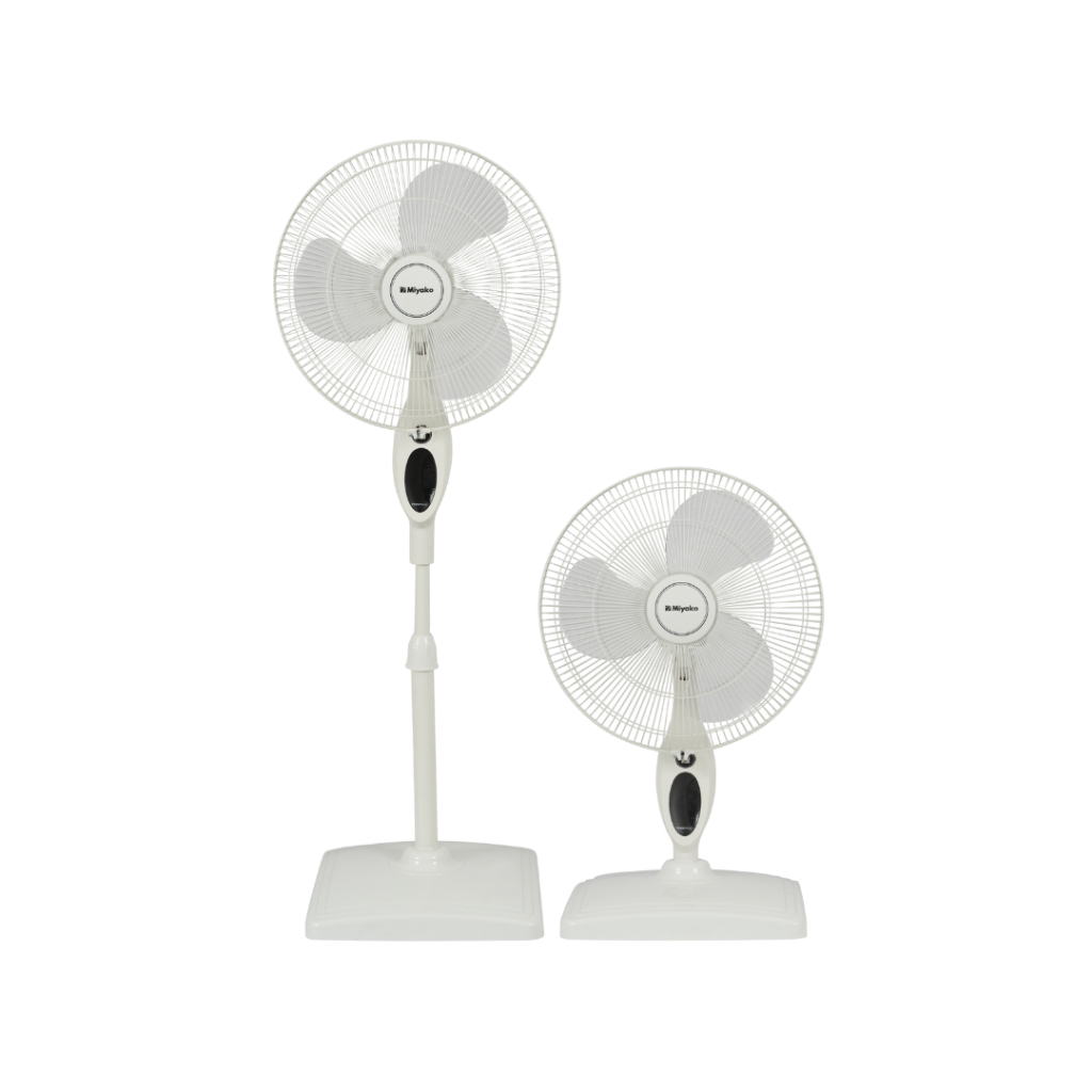 Miyako KAS 16 KPW Kipas Angin Berdiri dan Meja 2in1 Power Wind Original  Kipas Angin Miyako KAS-16 K