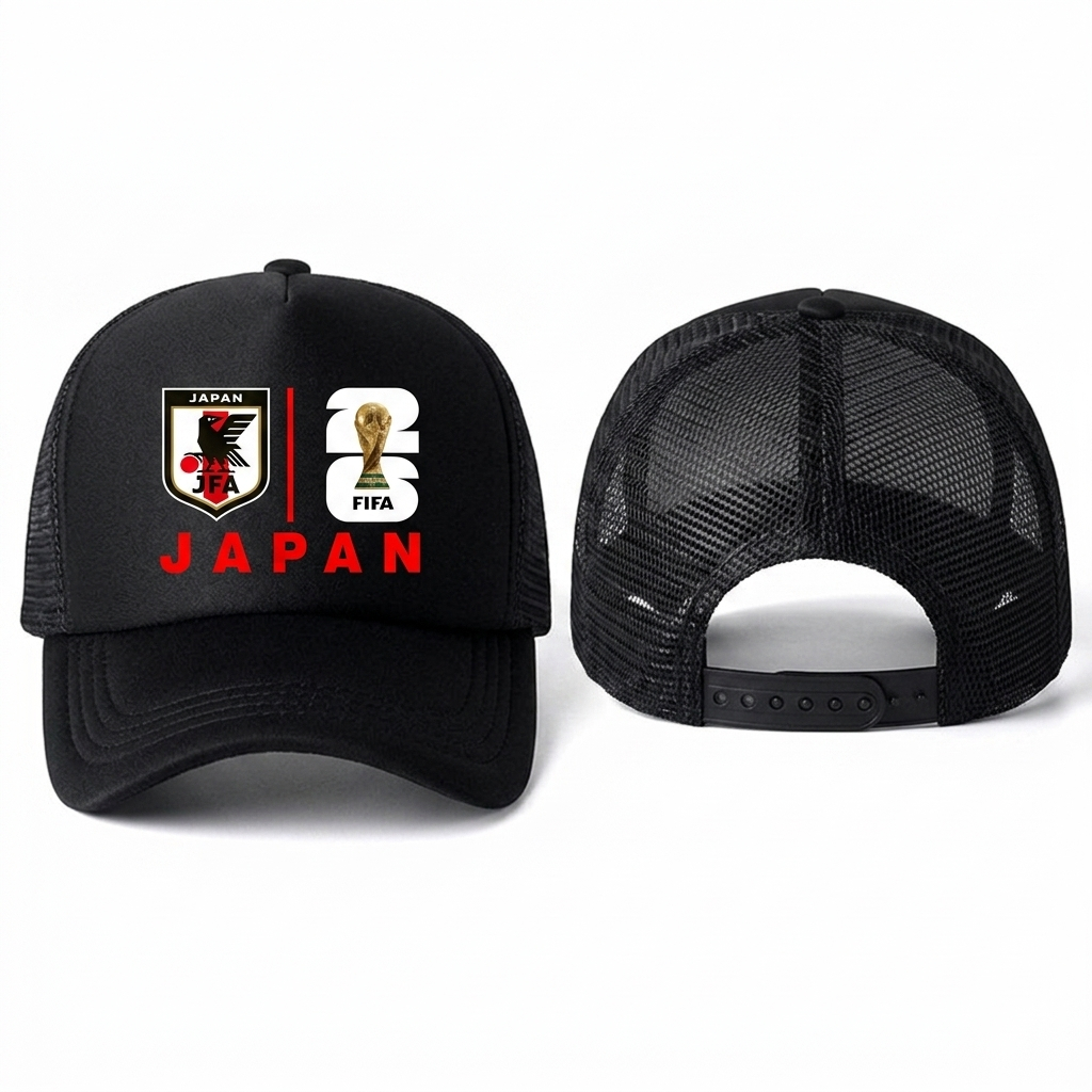 Topi World Cup 2026 Premium || Topi Trucker Jaring Unisex