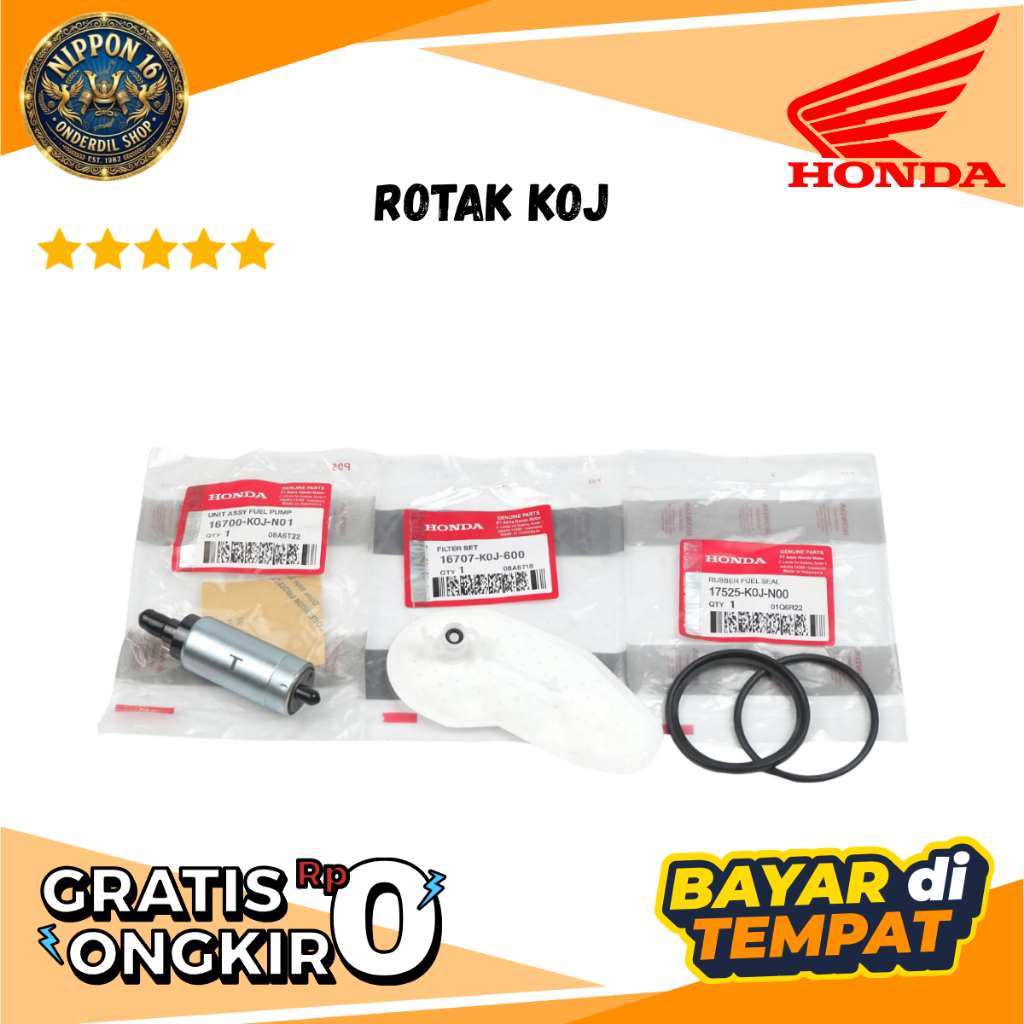 Rotak Beat fi new KOJ Komplit Ori