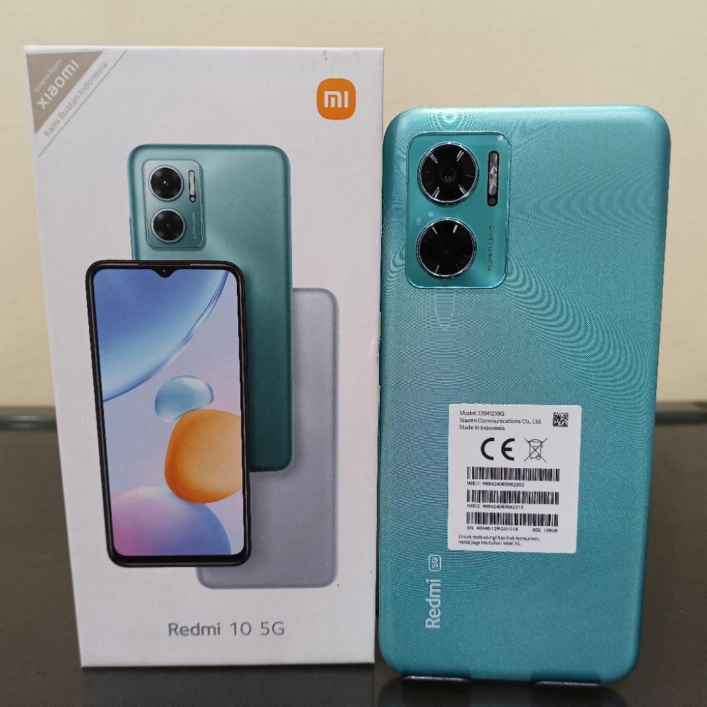 Handphone Xiaomi Redmi 10 5G Ram 4 128GB