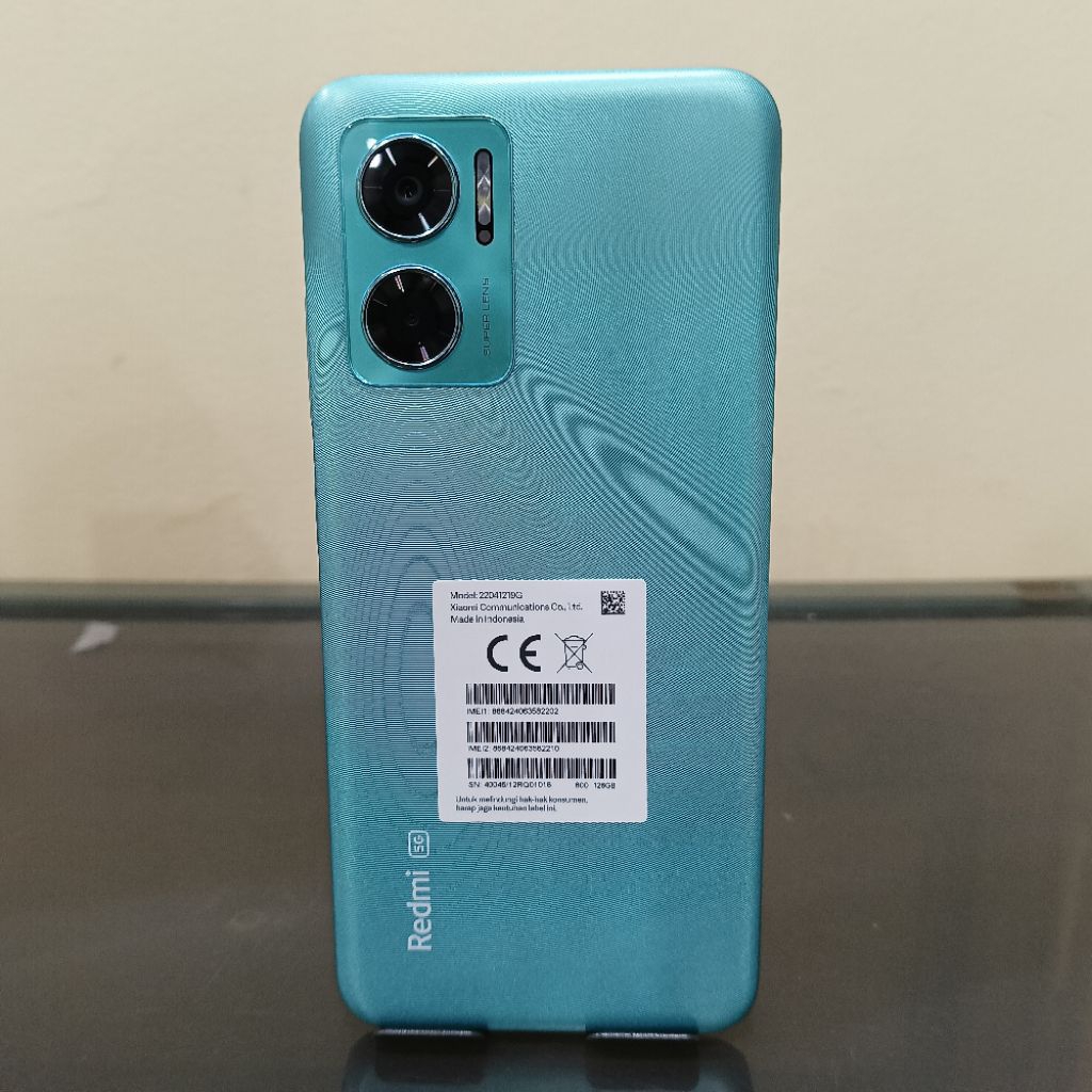 Handphone Xiaomi Redmi 10 5G Ram 4 128GB (Batangan, Tanpa Charger)