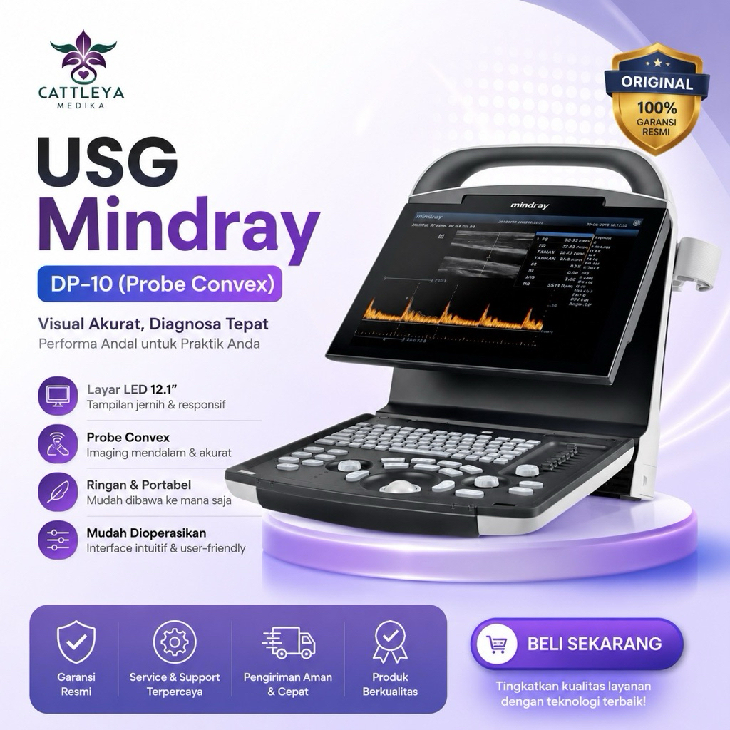 USG 2D DP-10 MINDRAY DOPPLER PROBE CONVEX / ALAT CEK USG MINDRAY DP10 SINGLE CONECTOR PROBE CONVEX