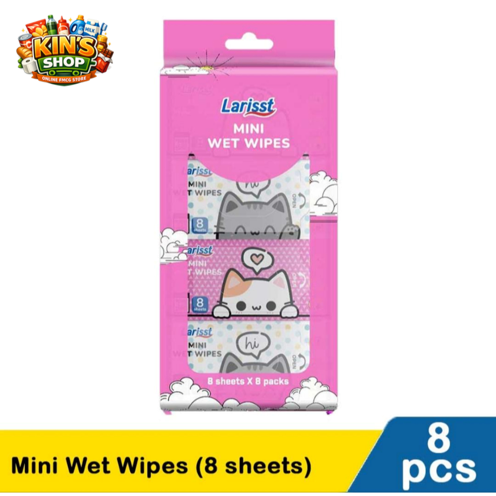 Mini Wet Wipes Tisu Basah Mini Larisst