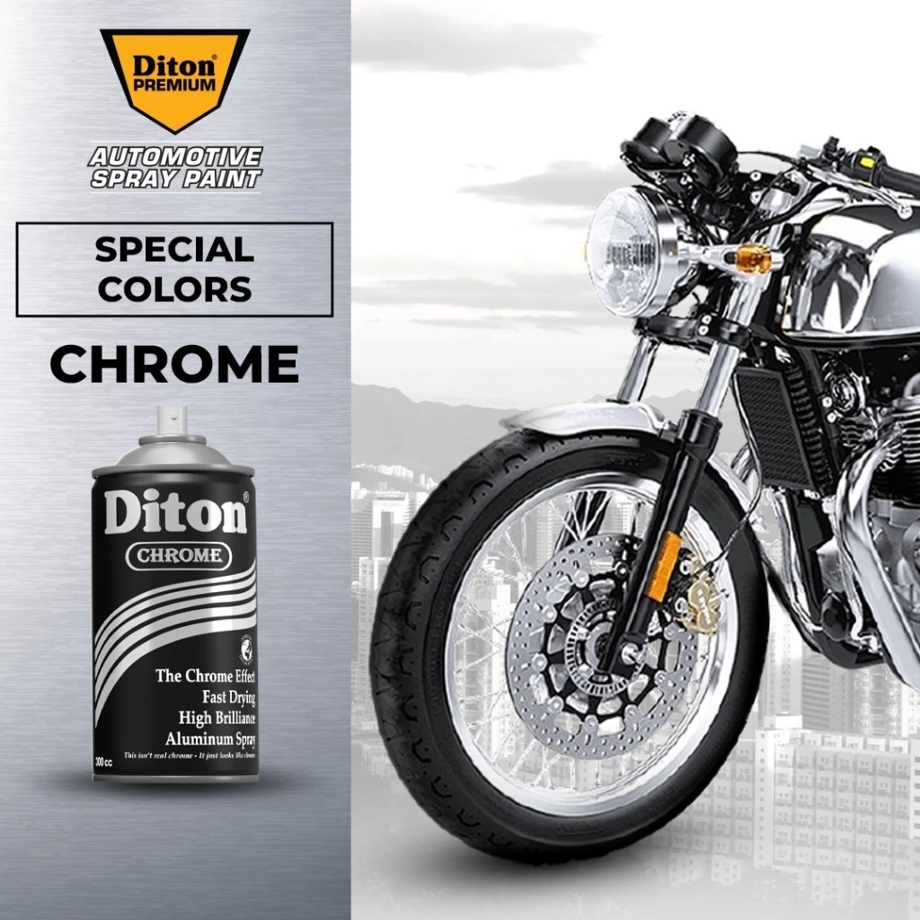 DITON CHROME Cat Semprot Efek Spesial - Chrome